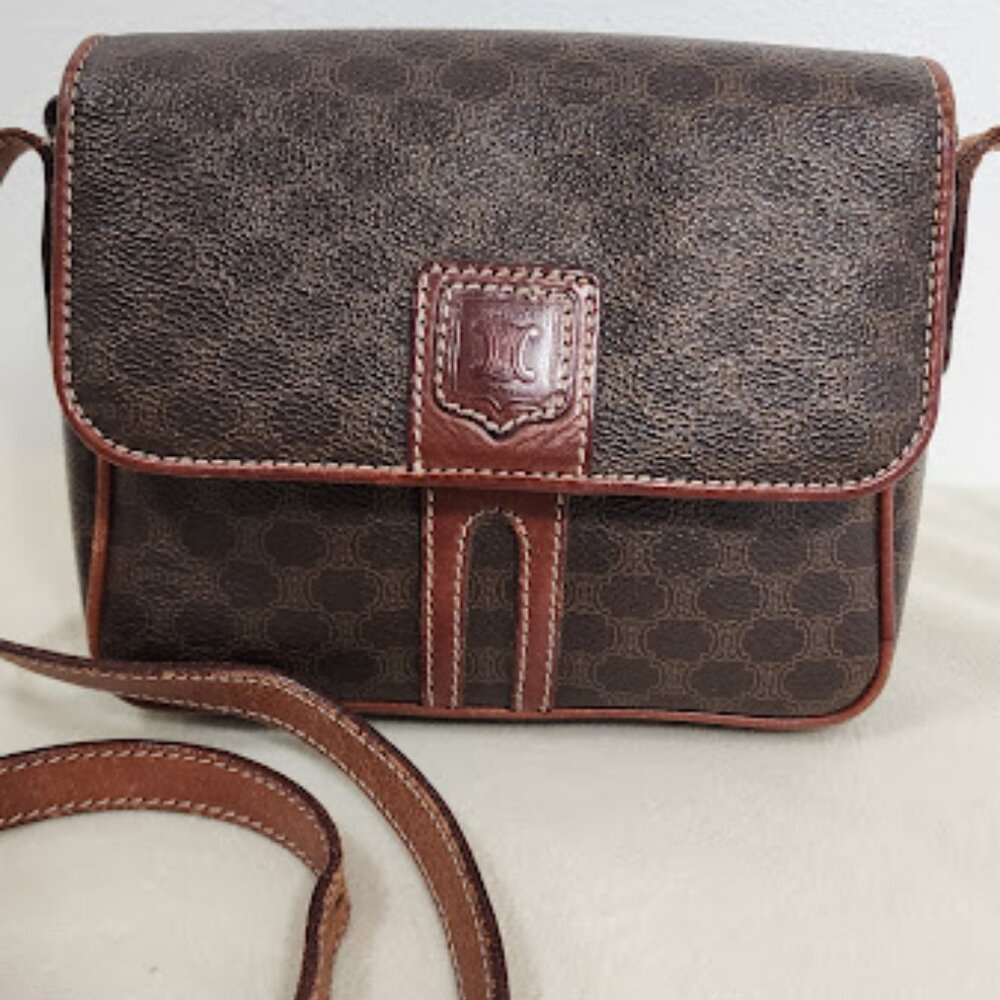 Celine Macadam mini crossbody.